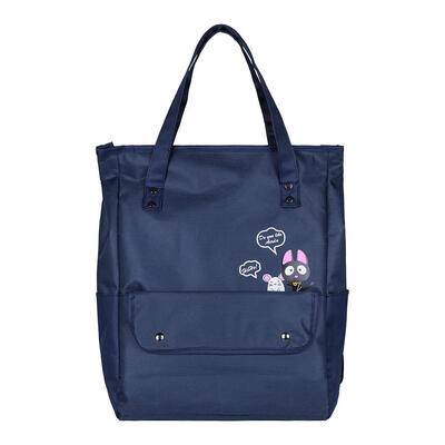 

Big Travel Backpacks Cat Print Women Nylon Shoulder School Top-handle Bags