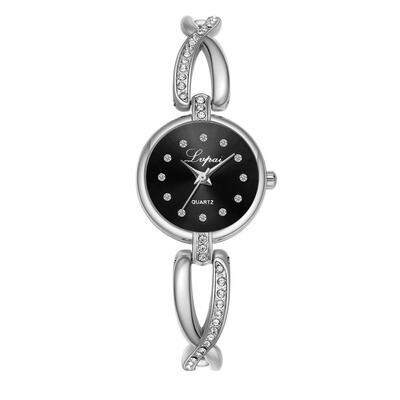

High Quality Women Watch Disc Bracelet Luxury Ladies Watches With Rhinestone Casual Dress Quartz Wrist Watch For Women Clock