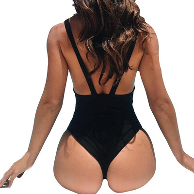 

Saidsome Women Sexy Jumpsuit Push-Up Padded Bra Beach Bikini One Piece Sexy Swimwear