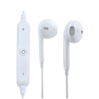 

S6 Bluetooth Headset Wireless Earphone Headphone With Microphone For Samsung Galaxy IPHONE HTC Sony Xiaomi Mobile Phone