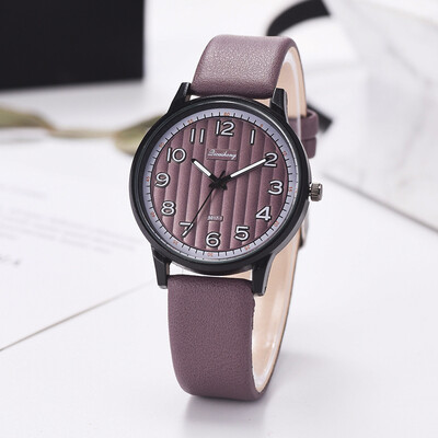 

Featured Women Watches Dot Dial Ladies Fashion Quartz Wristwatch Fashion Leather Strap Clock Casual Dress Zegarki Damskie