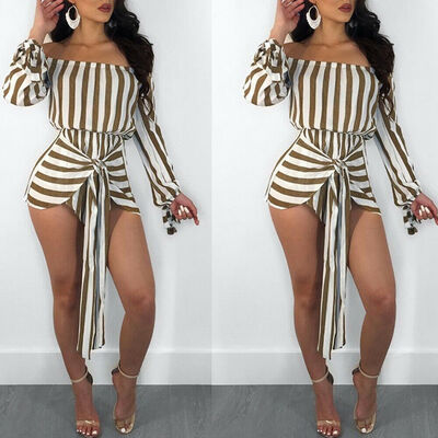 

New Women Clubwear Summer Playsuit Bodycon Party Jumpsuit Romper Trousers Shorts