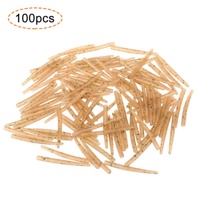 

100pcs 38mm Anti Tangle Rubber Sleeves Connect with Fishing Hook Carp Coarse Fishing Accessories