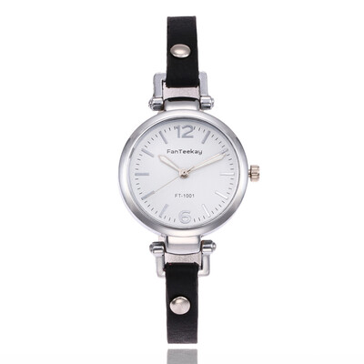 

New hot fashion womens thin belt watch simple