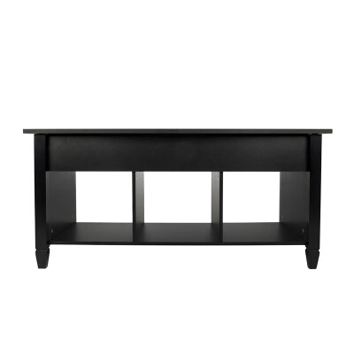 

Lift Top Coffee Table Modern Furniture Hidden Compartment&Lift Tablet Black