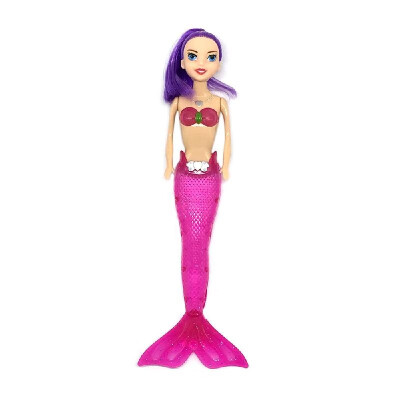 

Waterproof LED Light Flash Swimming Mermaid Princess Doll Bath Spa Pool Toy Gift Rewards for Girls Baby