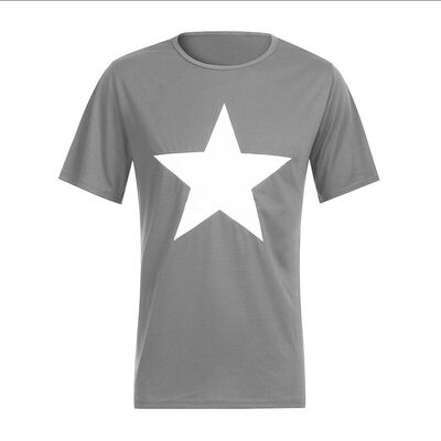 

Summer Mens Slim Short Sleeve T-Shirt Casual Sports Fitness Muscle T-Shirt