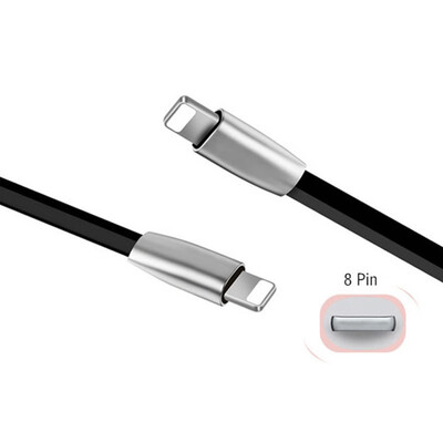 

3D Type-C USB Cable Fast Charging Data Cable for Samsung S9 LG G6 Micro USB Cable Flexible Flat Charging Cable For iPhone