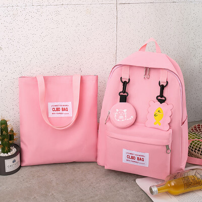 

Insfeng junior high school schoolbag female Korean version high school pupils shoulder bag girls campus bags large capacity Backpa