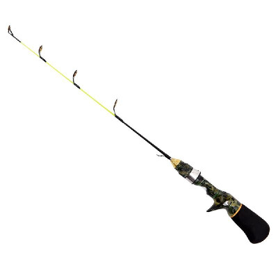 

Ice Fishing Rod Ultra Light Rod Camouflage Winter Fishing Tackle Mini Pole