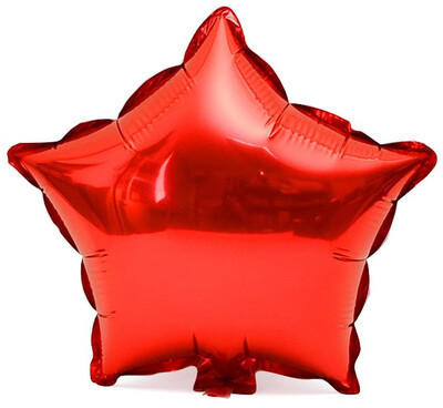 

FUNNYBUNNY 10pcs Star Shape Foil Mylar Helium Ballon 18" Balloon Birthday Party Decoration Foil Balloons