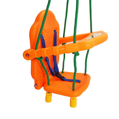 

Outdoor Playground Kids Swing Seat Chai w Rope