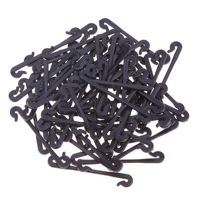 

50pcs Grape Support Vine Clips Garden Plants Vegetables Fixed Buckle Hook