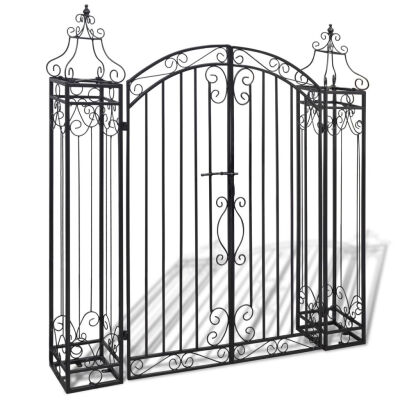 

Ornamental Garden Gate Wrought Iron 4x8"x4 5