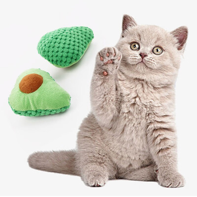 

Scratch-resistant Pet Soft Plush Toy Cute Playing Fruit-shaped Interactive Toy For Cats Pet Products Juguete Gato Jouet Chat
