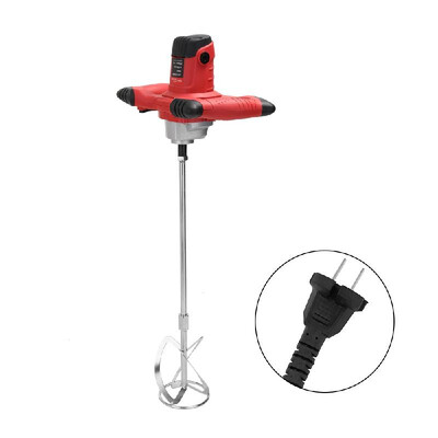 

Industrial Grade Mixer Electric Speed Control Handheld Paint Cement Plaster Mortar Coating Putty Powder Mixing Machine