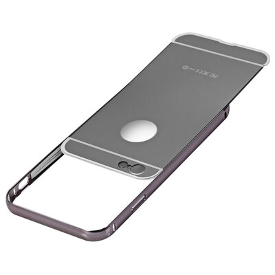 

Ultra-thin Metal Frame Mirror Cover Case for iPhone 6 6s