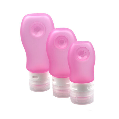 

〖Follure〗Stylish Portable Travel Shower Lotion Bottles Silicone Sucker Store WH