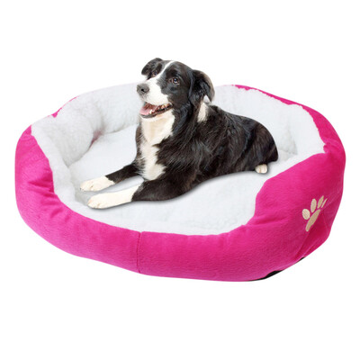 

Gobestart Pet Dog Puppy Cat Fleece Warm Bed House Plush Cozy Nest Mat Pad