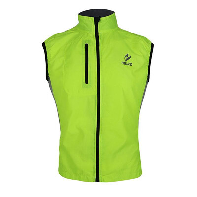 

ARSUXEO Men Women Ultrathin Spring Autumn Running Cycling Bicycle Vest Windproof Sleeveless Coat Jacket Clothing Casual Waterproof