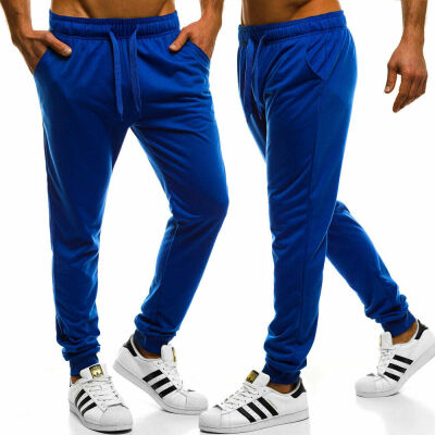 

Mens Track Pants Casual Sport Gym Jogging Jogger Pencil Pants Trousers Slacks