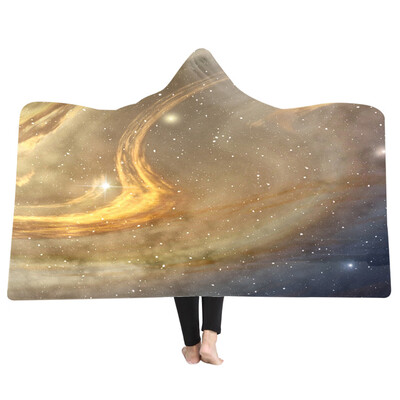 

Toponeto Cartoon 3D Plush Hooded Warm Blanket Dressing Blankets Hooded Blanket