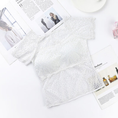 

Female Sexy Mesh Yarn Anti-lighting Beauty Back Gathered Bra