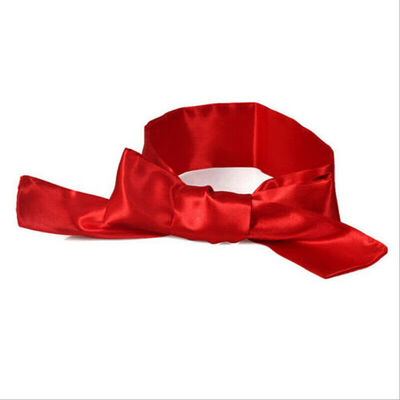 

SUNSIOM Multicolor Satin Blindfold Eye Mask Couple Game Cosplay Soft Love Cover