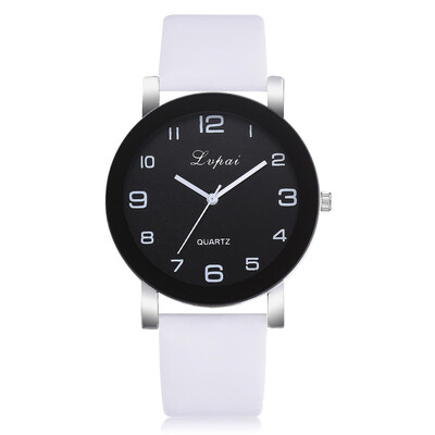 

Hot Sale Watches Women Roman Numerals Disc Quartz Wristwatch Leather Strap Wristwatch Ladies Clocks Gift Relogios Feminino