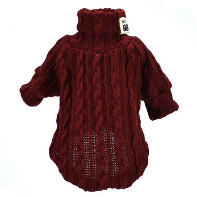 

Knitted Dog Sweater Chihuahua Clothes Winter Knitwear Pet Puppy Jumper Clothes
