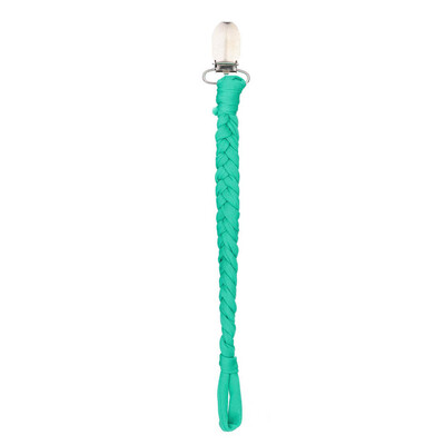 

Toponeto Pacifier Clip Baby Holder Leash Teething Toy By Hand-Made Braided Securing Clip