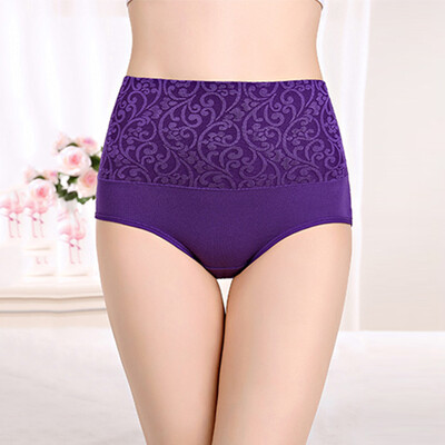

Ladies Solid Lingerie Briefs Knickers Menstruation Underpants Elastic Panties