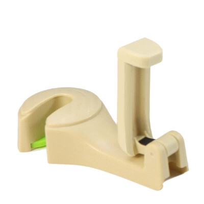 

Car hidden creative new seat back hook car with multi-function rear car phone bracket hook Gray cover - black