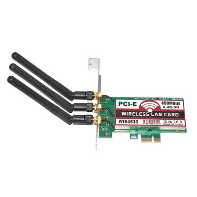 

450Mbps 24G5G WiFi Wireless LAN Card PCI-E X1 Network Adapter for Desktop