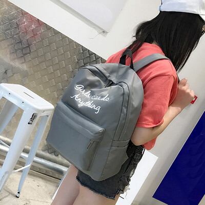 

Tailored Fashion Neutral School Rucksack Bag Gripesack Backpack Handbag Bookbag Gray