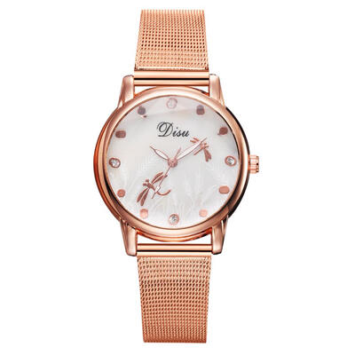 

Featured Women Watches Digital Dial Ladies Luxury Quartz Wristwatch Rose Gold Alloy Strap Clock Casual Dress Reloj Mujer