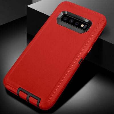 

Hybrid Armor Shockproof Rugged Phone Case PC&TPU Combo Protective Cover Case for Samsung Galaxy S10S10 PlusS10E