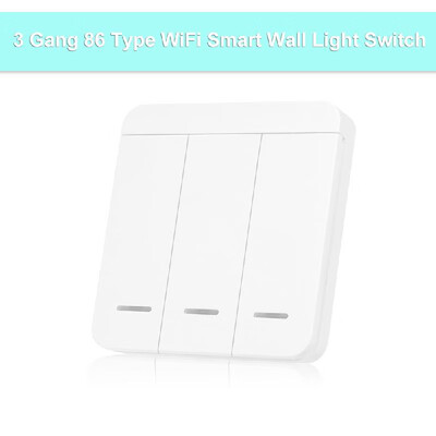 

1 2 3 Way Smart Wall Light Switch Wireless Switch No Hub Require Adhesive Receiving Frequency 315MHZ433mhz
