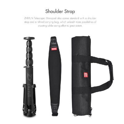 

Zhiyun UNN01 Multifunction Telescopic Monopod Detachable Stand Design Bi-Directional Mounting with Universal Joint Base for DSLR I