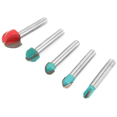 

Greensen Round Bottom Knife Woodworking Cutter Slotting Tool Milling Cutter Router Bit