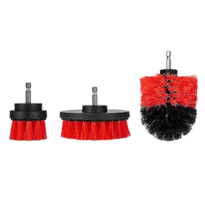 

3pcs Electric Drill Cleaning Brushes for Bathroom Surfaces Tub Shower Tile