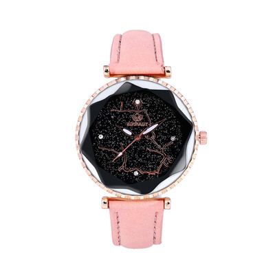 

Starry Sky For Ladies Watch Luxury Women Dress Watches Multicolor Leather Qaurtz Clock Designer Female Wristwatch Orologio 533
