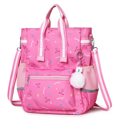 

Childrens tutor school bags primary student handbag handcuffs book storage messenger bag girl cute make up crossbody schoolbag