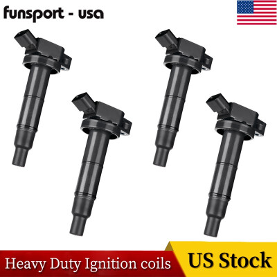 

Ignition Coil Direct Fit for Toyota Camry Corolla Highlander Matrix RAV4 Solara - 2005-10 Scion TC 20L 24L4 packs