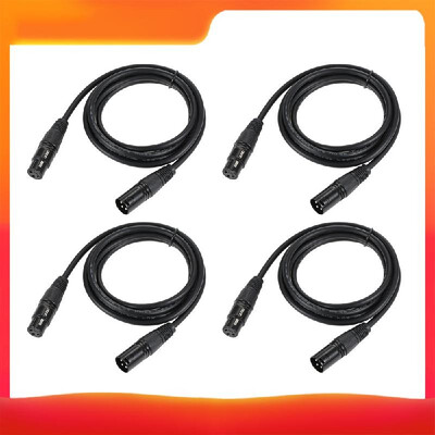 

10PCS DMX512 Signal Line 1M Ca-nonMicrophone XLR Public Lighting Lines