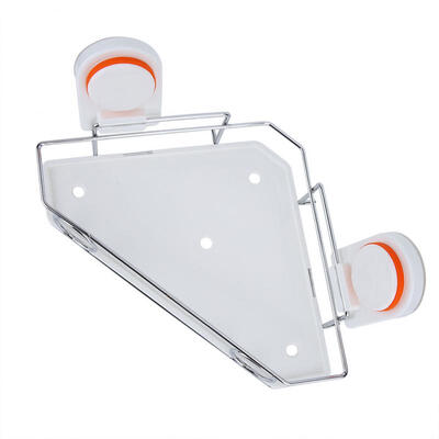 

Greensen No Drilling Stainless Steel Wall Mounted Corner Bathroom Holder Storage Shelf Rack