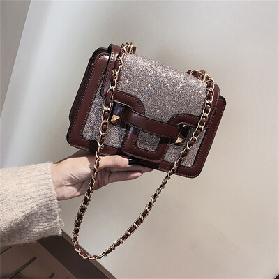 

Tailored Womens Simple All-purpose Small Square Bag Single Shoulder Messenger Bags