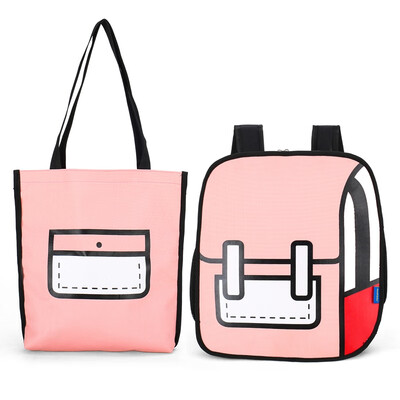 

Japanese color contrast secondary school childrens school Lin miaomiao same bag bag female Korean ulzzang high school