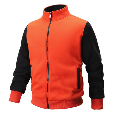 

Toponeto Mens Autumn Winter Long Sleeve Sweatshirt Patchwork Outwear Tops Blouse