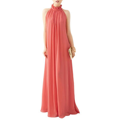 

Boho Bandage Swing Dress Women Elegant Sleeveless Chiffon Maxi Dresses